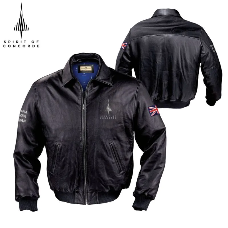 50th Anniversary ‘Spirit Of Concorde’ Men's Leather Jacket