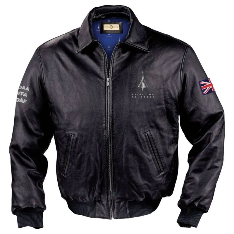 50th Anniversary ‘Spirit Of Concorde’ Men's Leather Jacket