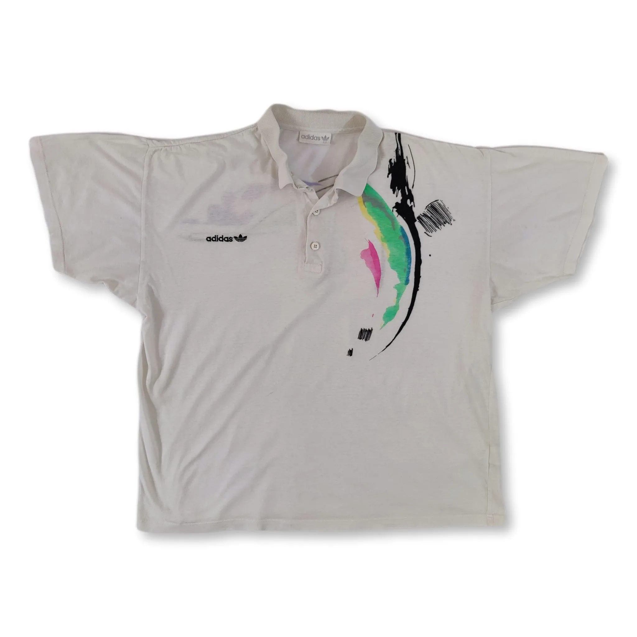 90s Adidas tennis polo shirt