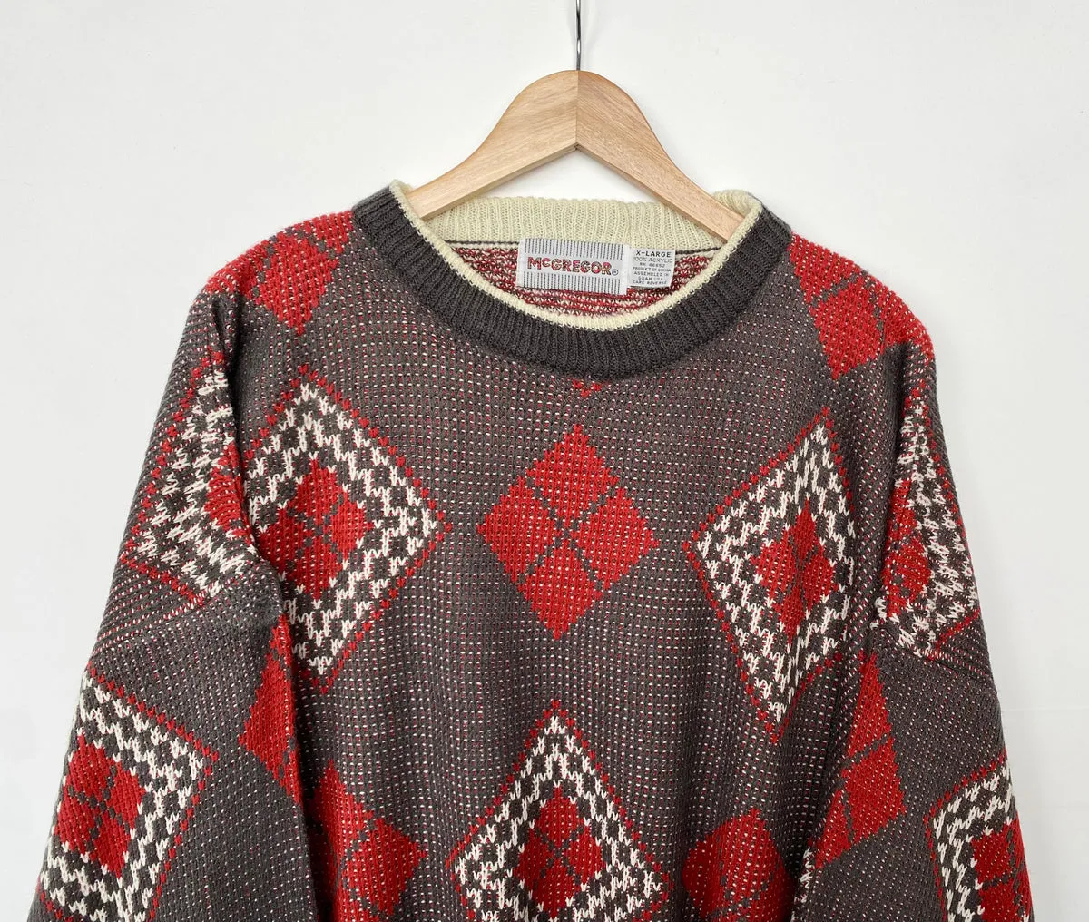 90s Grandad jumper (XL)
