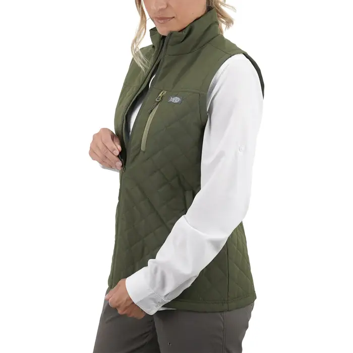AFTCO Women's Crosswind Puff Vest 