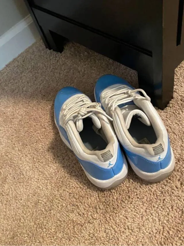 Air Jordan 11’s Columbia Low too