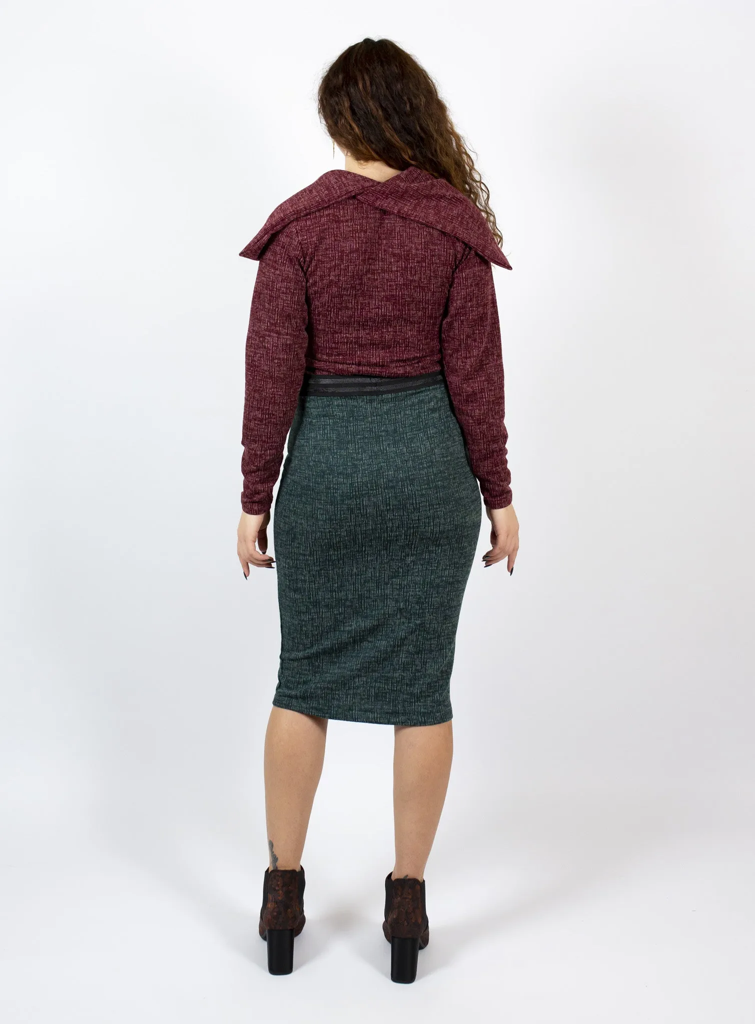 Alphamama Skirt - Forest Green