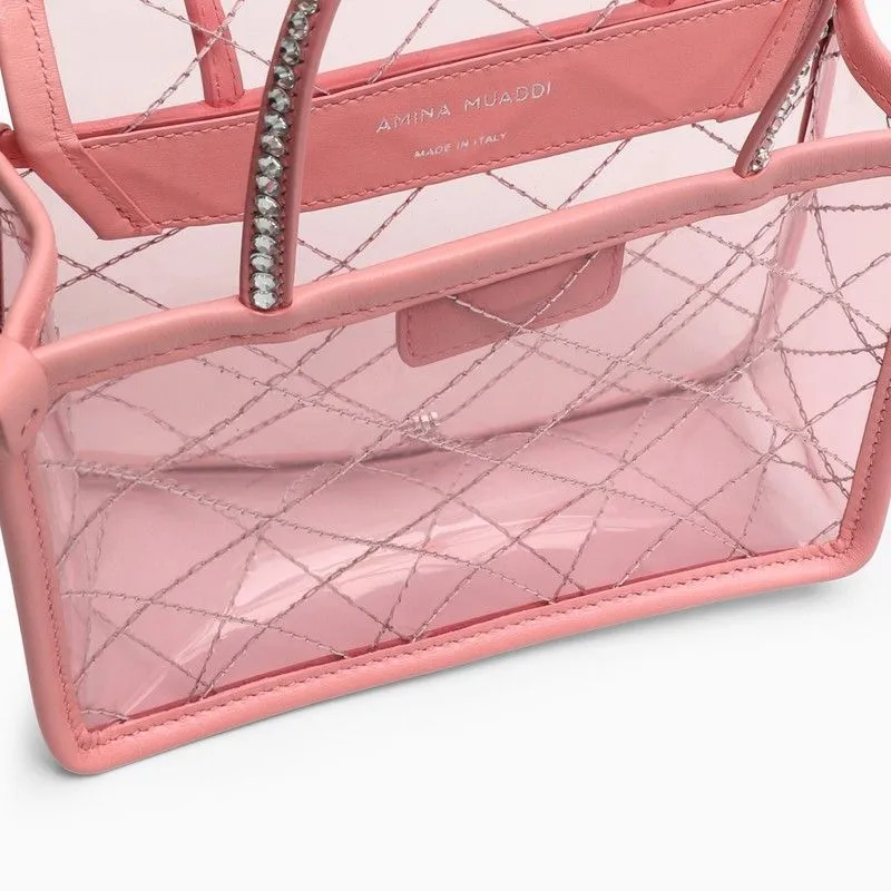 AMINI BETTY BABY PINK PVC BAG