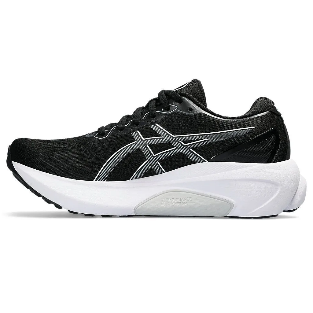 Asics Women's Gel-Kayano 30 in Black Sheet Rock