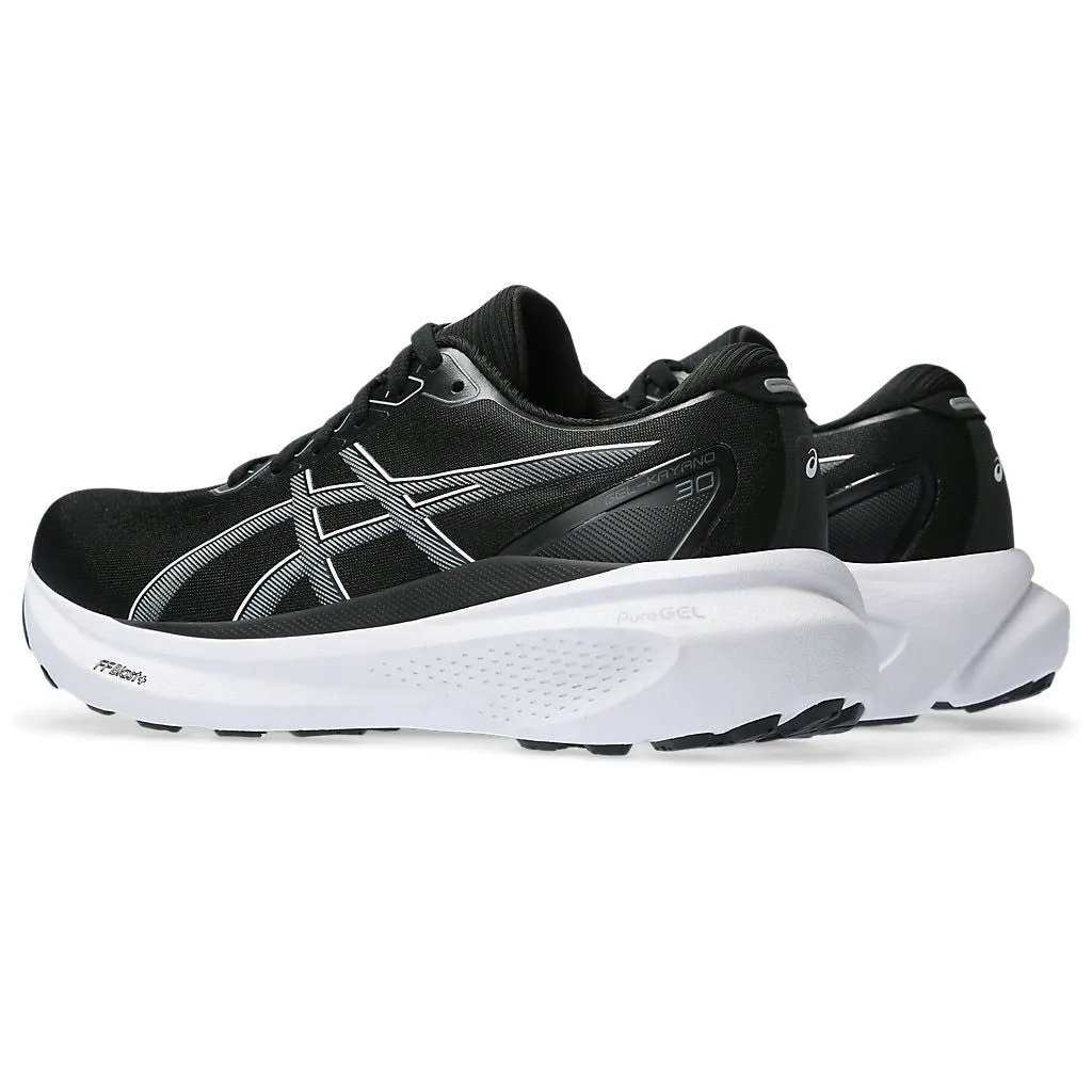 Asics Women's Gel-Kayano 30 in Black Sheet Rock