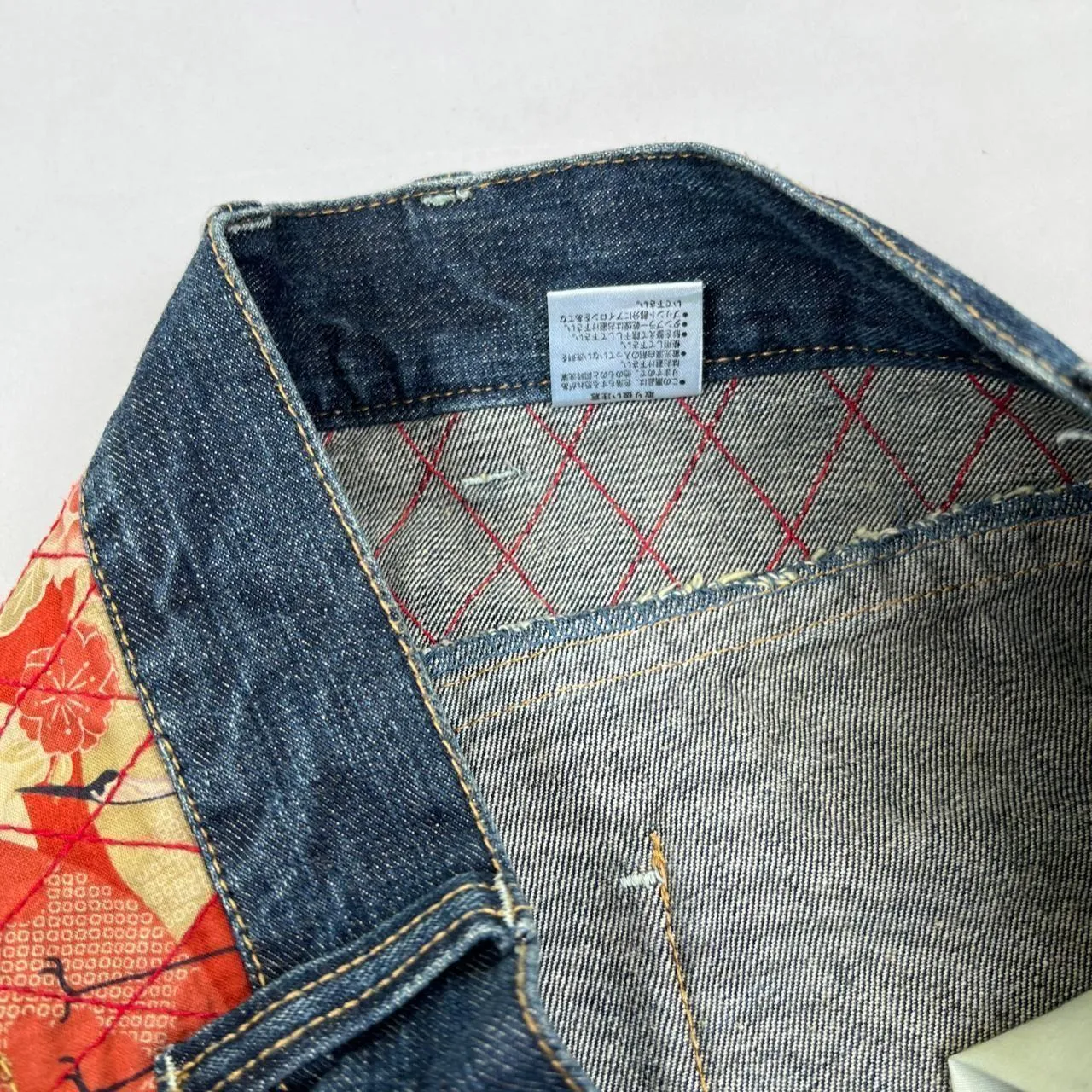 Authentic Vintage Embroidered Japanese Denim Jeans (32")