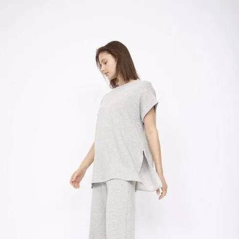 Ava Tunic in Heather Grey