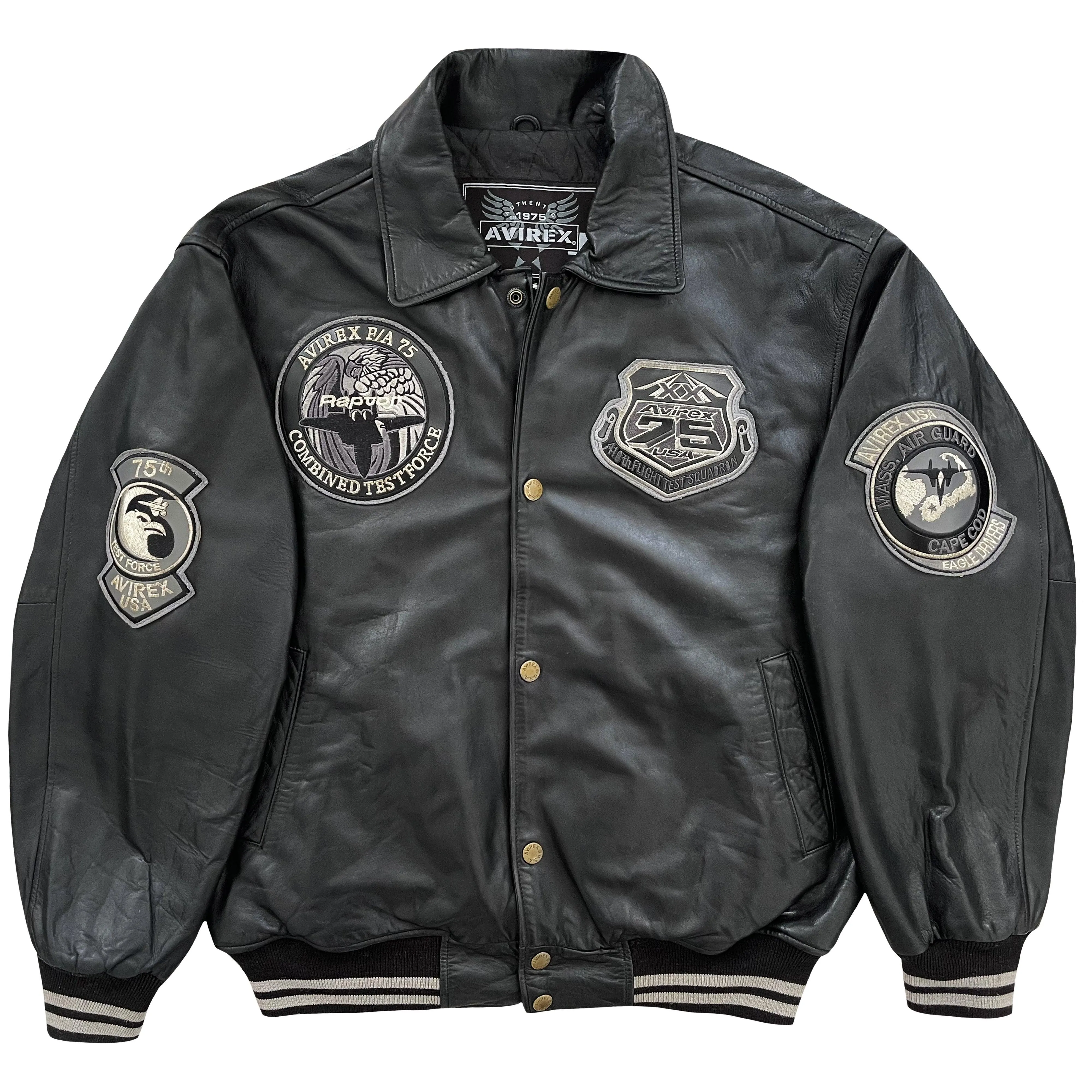 Avirex Leather Varsity Jacket