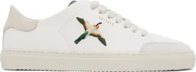 Axel Arigato White & Beige Clean 90 Triple Bee Bird Sneakers