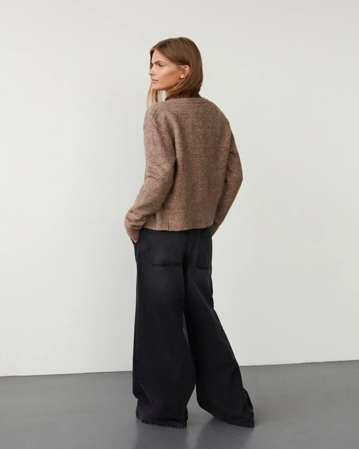 AZZISW JEANS - Black