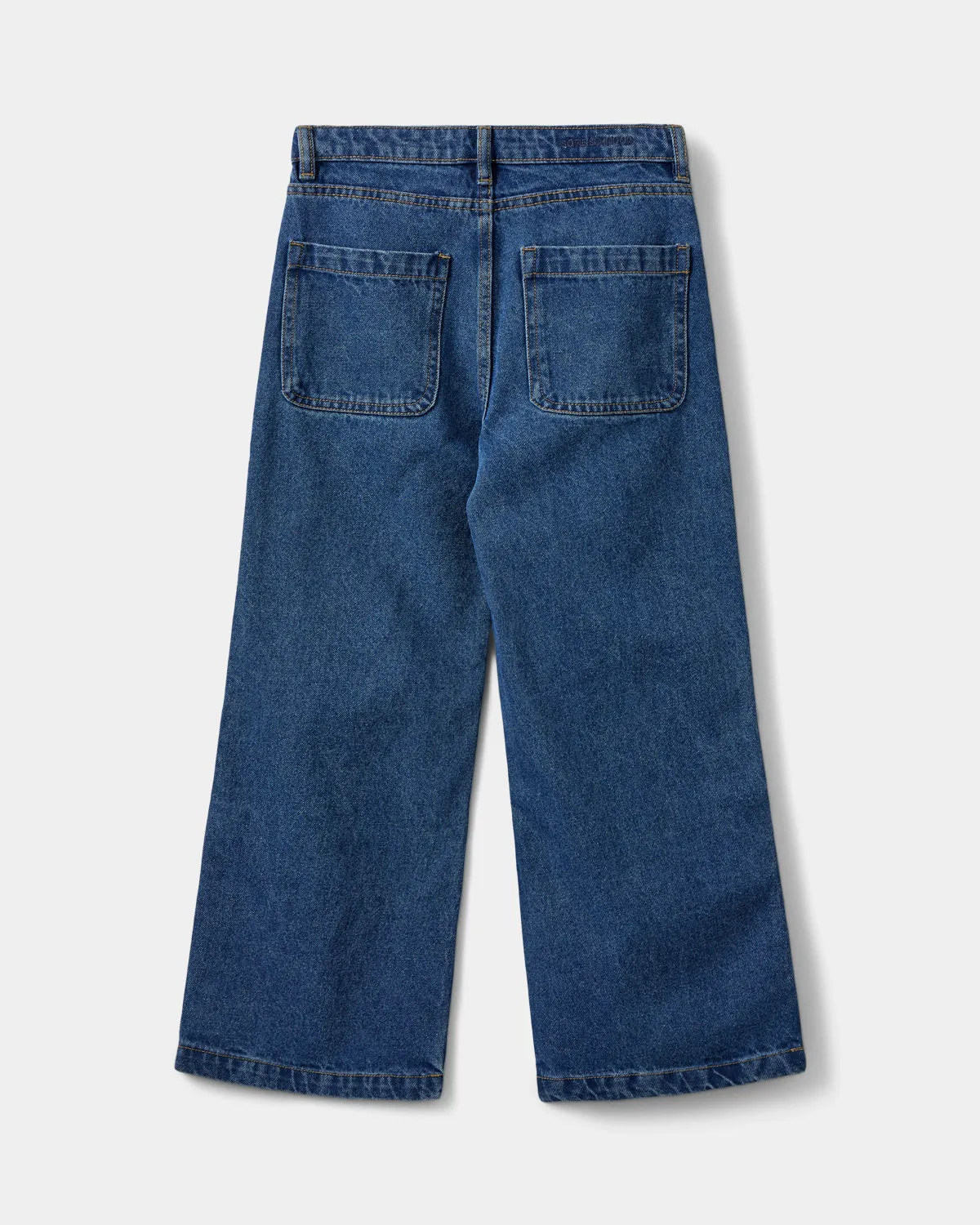 AZZISY TROUSERS - Denim blue