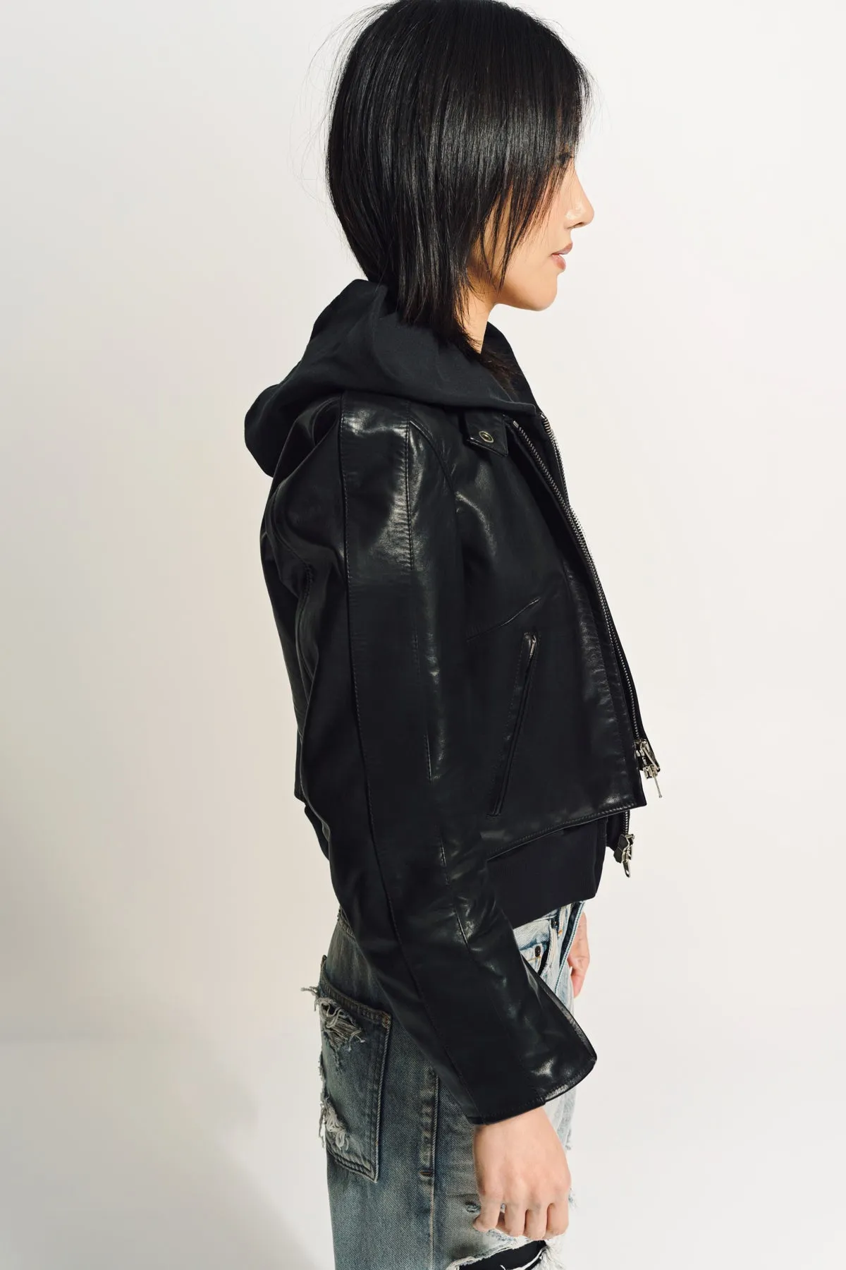 BALENCIAGA | PATCH RACER JACKET