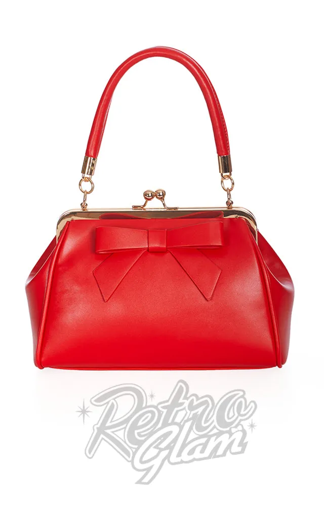 Banned Daydream Handbag in Red