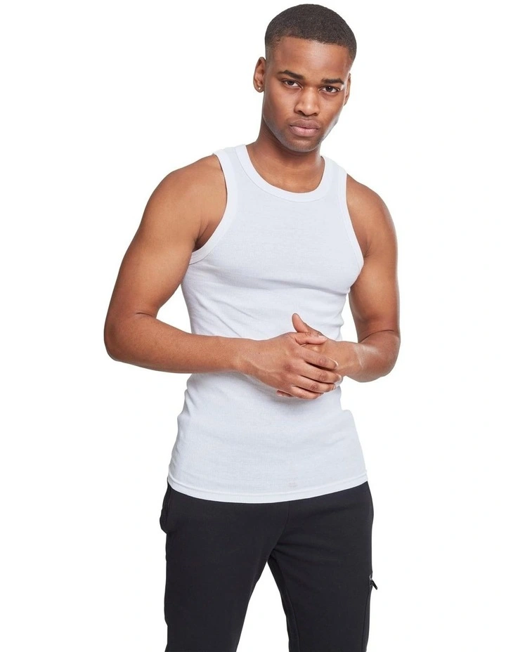 Basic Tank Top in White