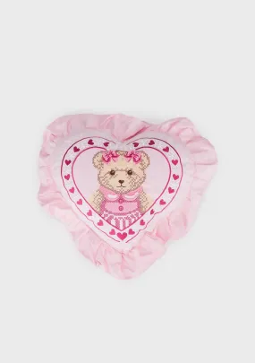 Bear-y In Love Throw Pillow-