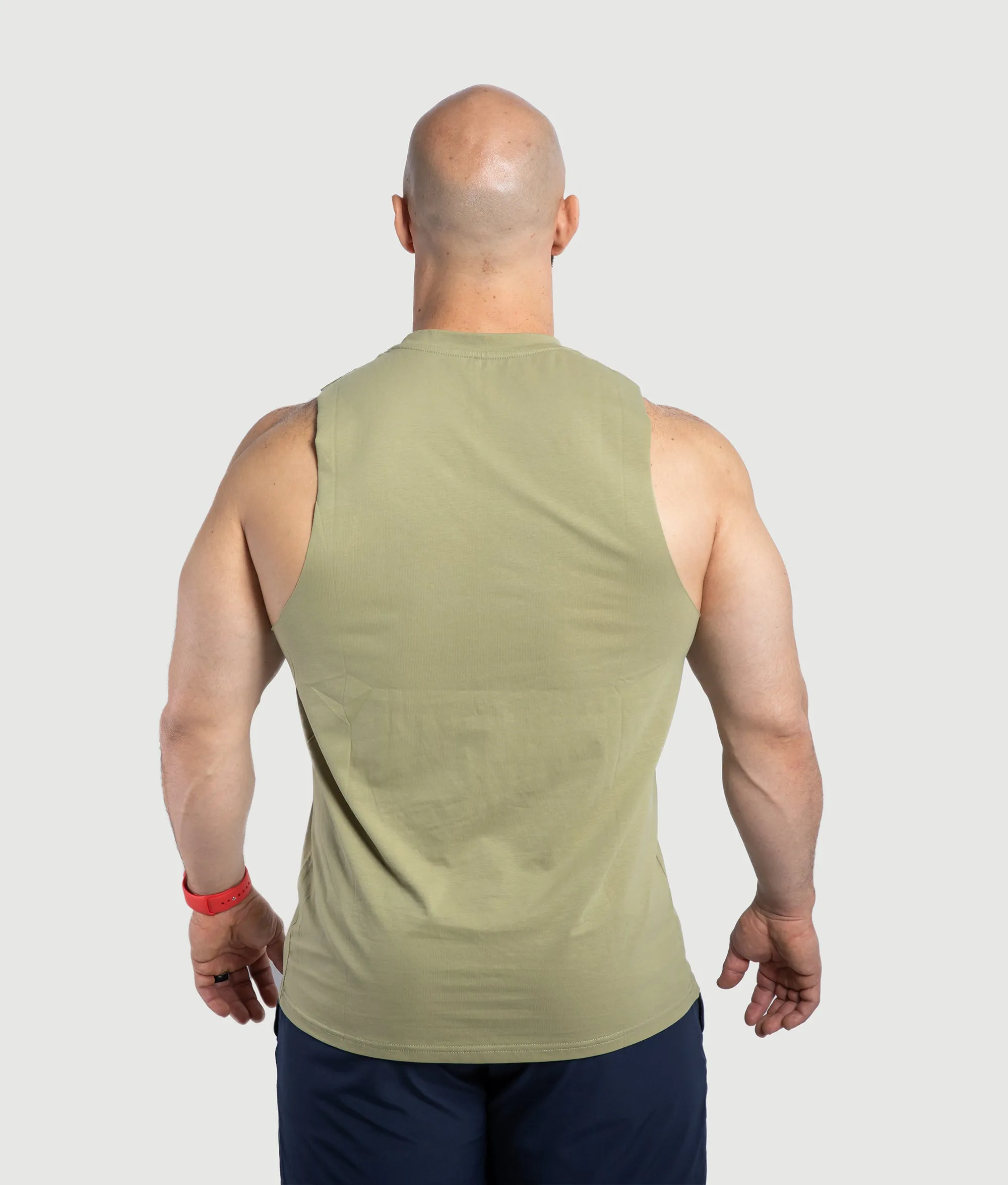 BEAST Drop Armhole Tank - Green