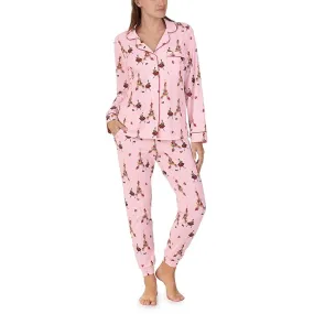 Bedhead PJs Long Sleeve Notch Joggers Set Women's