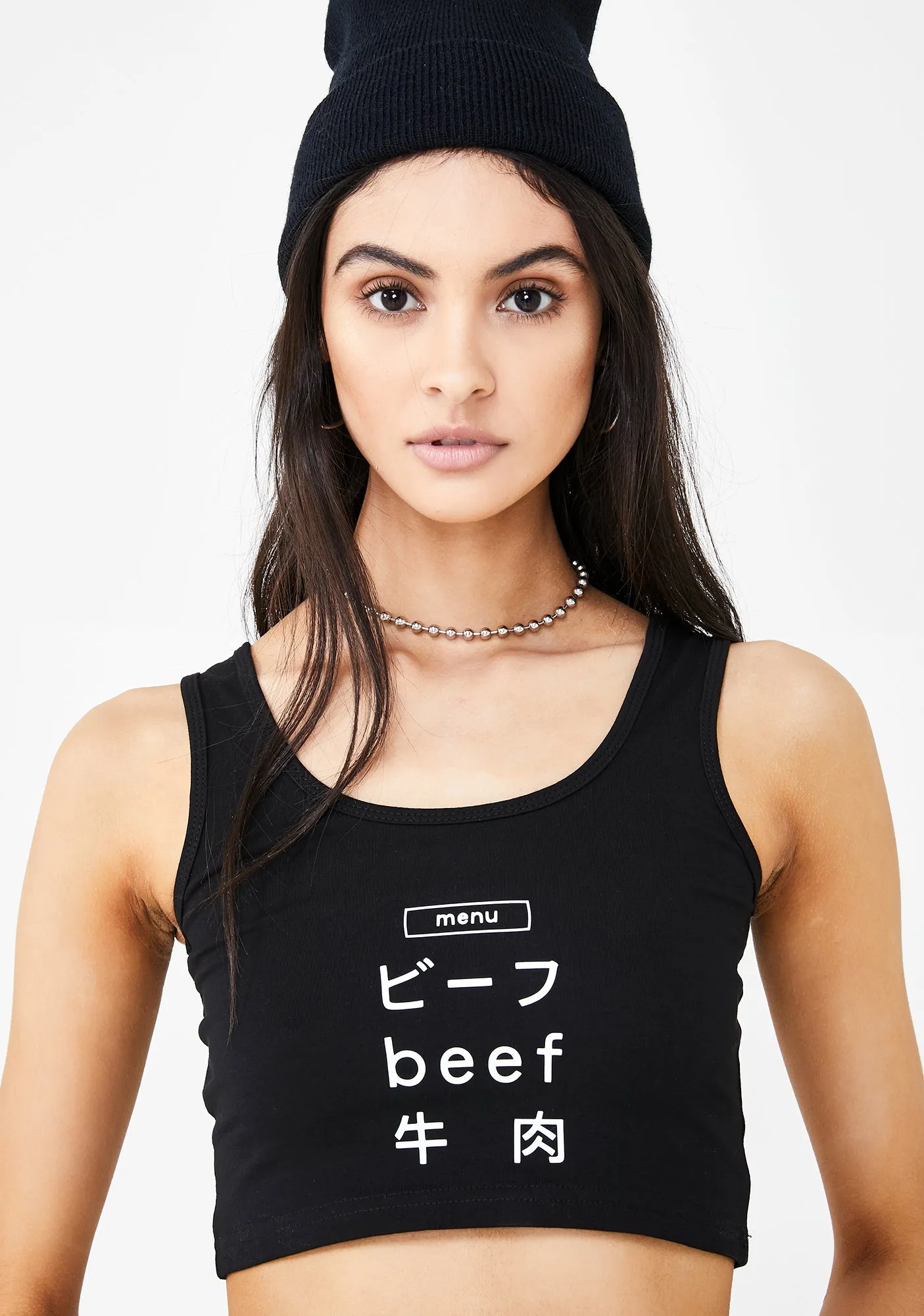 Beef Crop Tank-