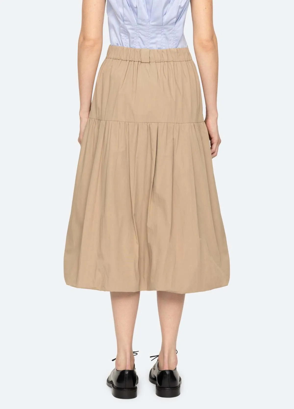 Belle Bubble Skirt - Khaki