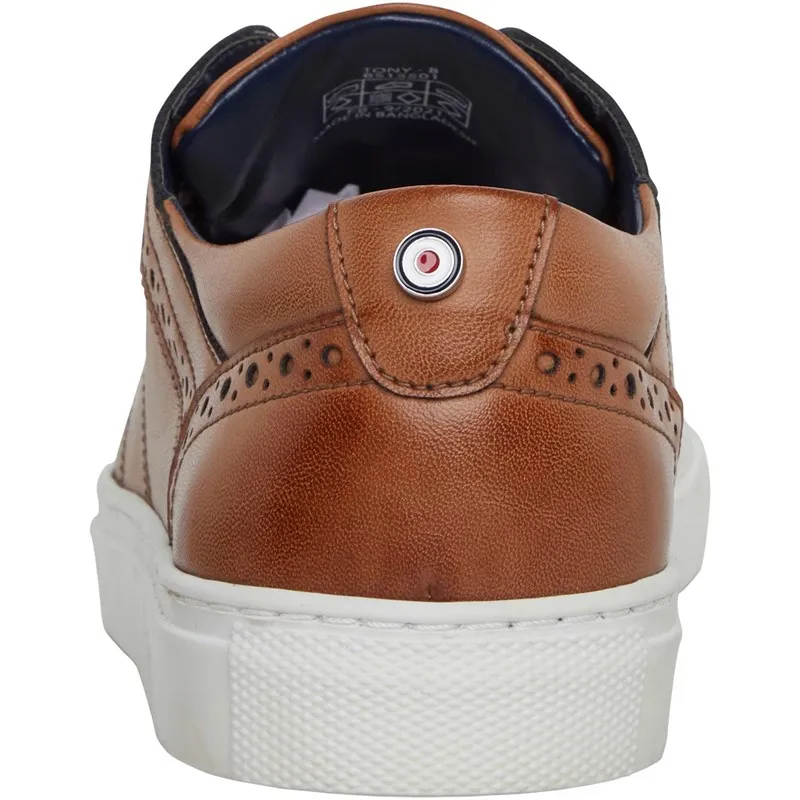 Ben Sherman Mens Tony Trainers Tan