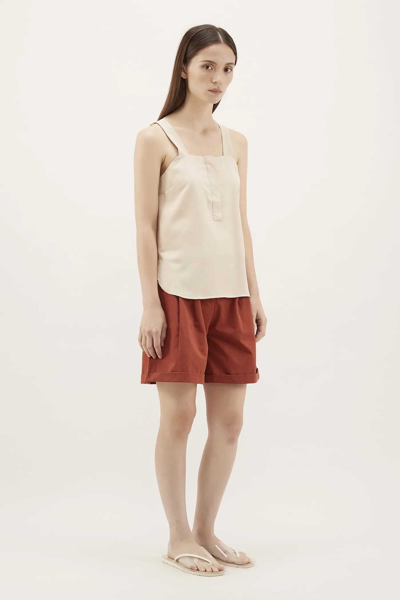 Bevina Square-neck Tank 