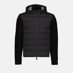 Black Bimaterial Jacket