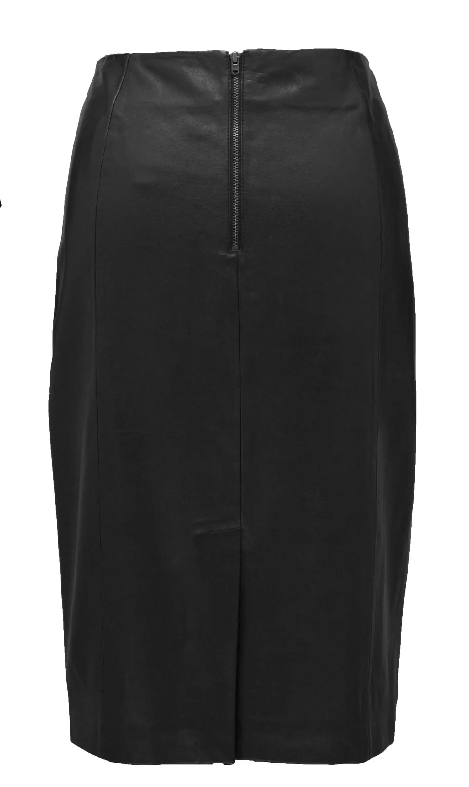 Black leather skirt mila
