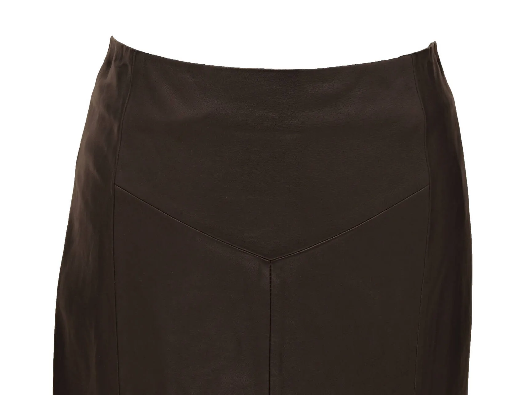 Black leather skirt mila