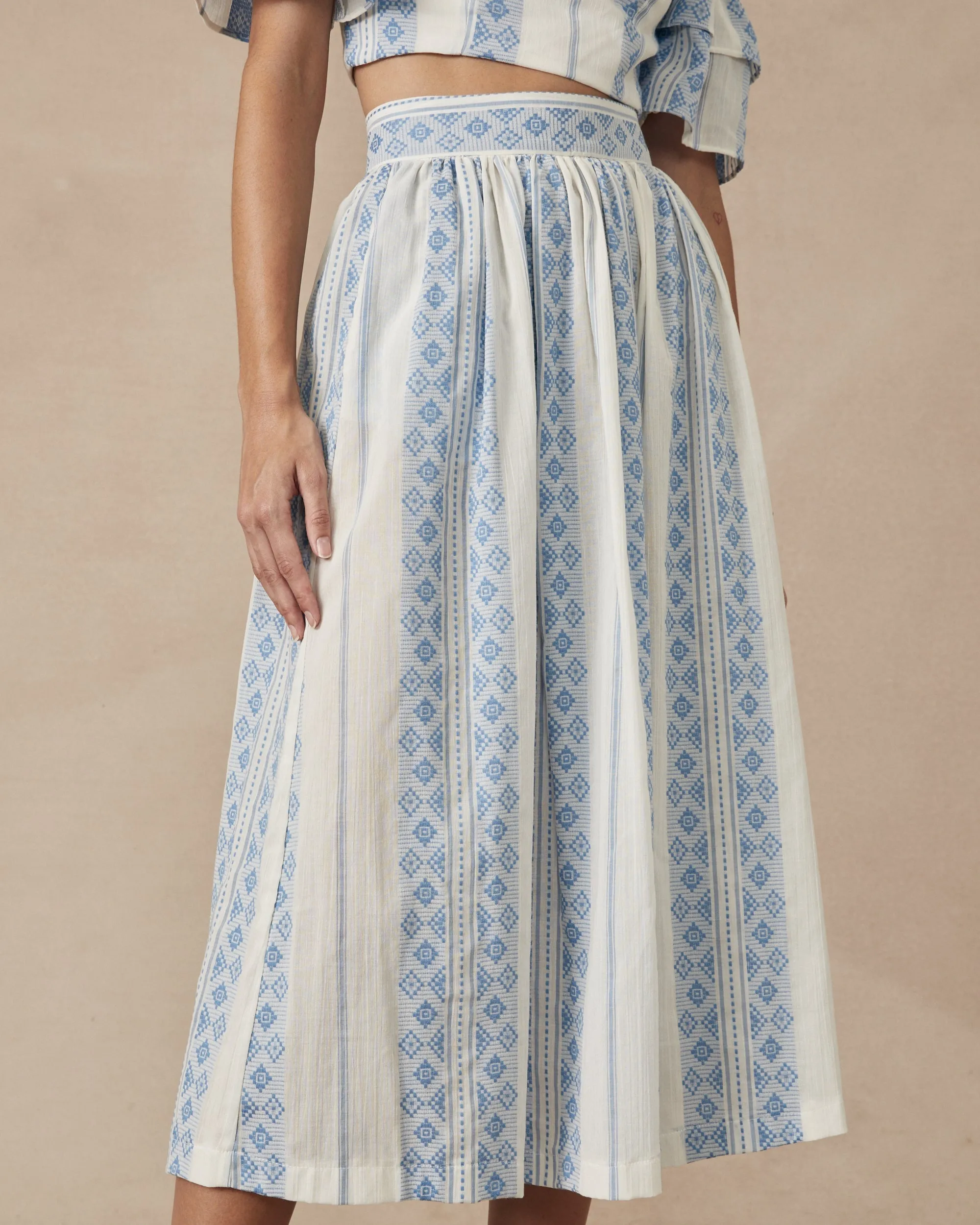 Blossom Skirt Blue Hendrix