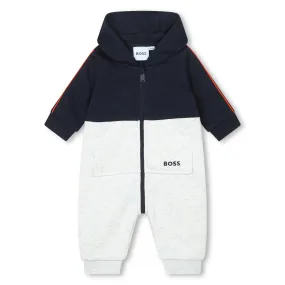 Boss Hooded Romper Babies