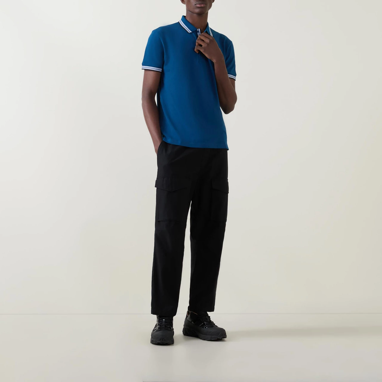 BOSS Paddy Polo Shirt - Blue