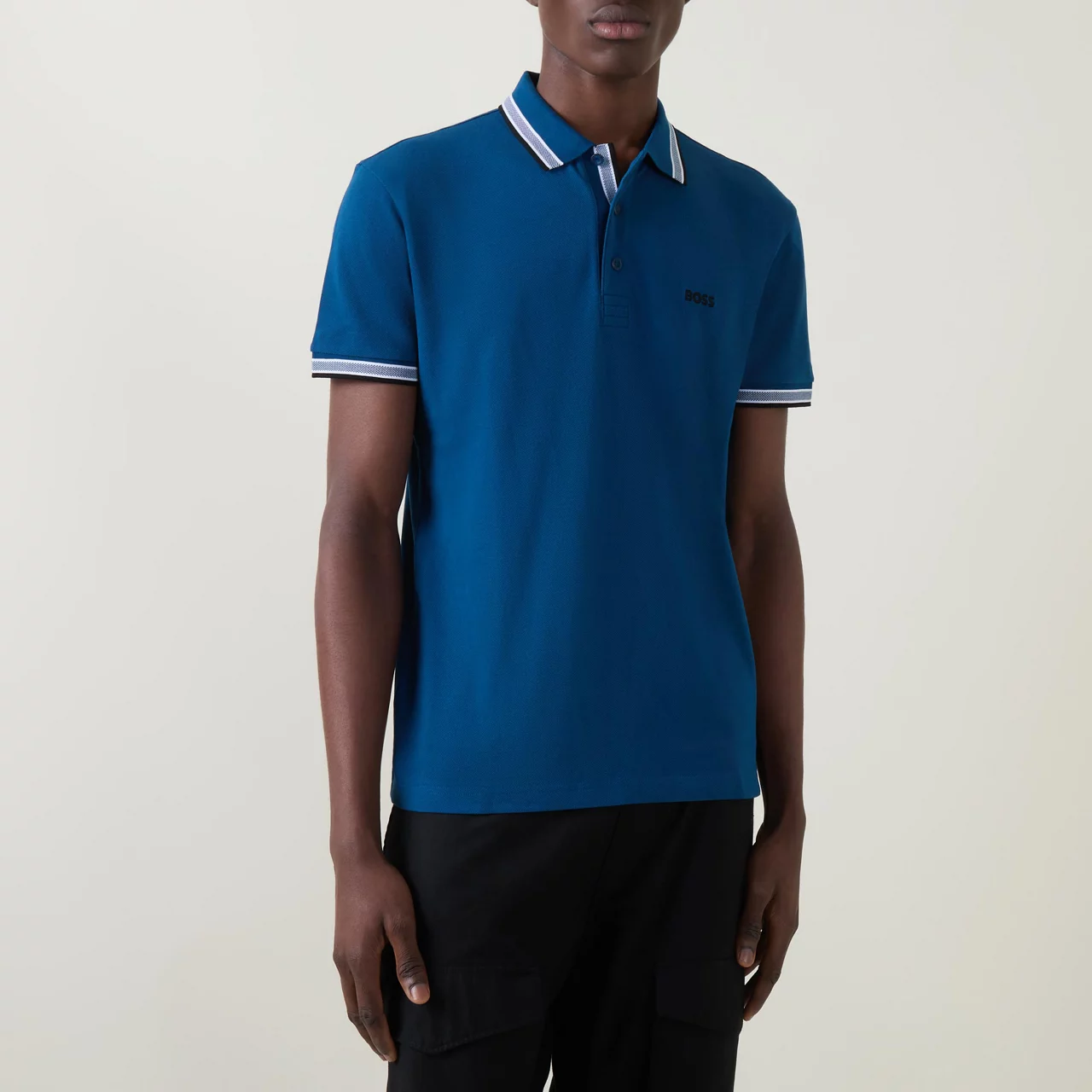 BOSS Paddy Polo Shirt - Blue
