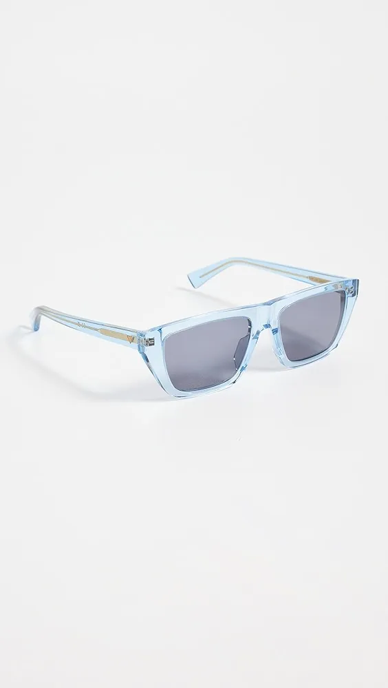 Bottega Veneta   Triangle Stud Sunglasses 