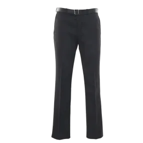 Boys Senior Slim Fit Trousers in Charcoal