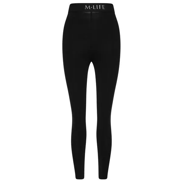 Branded Leggings                             Black