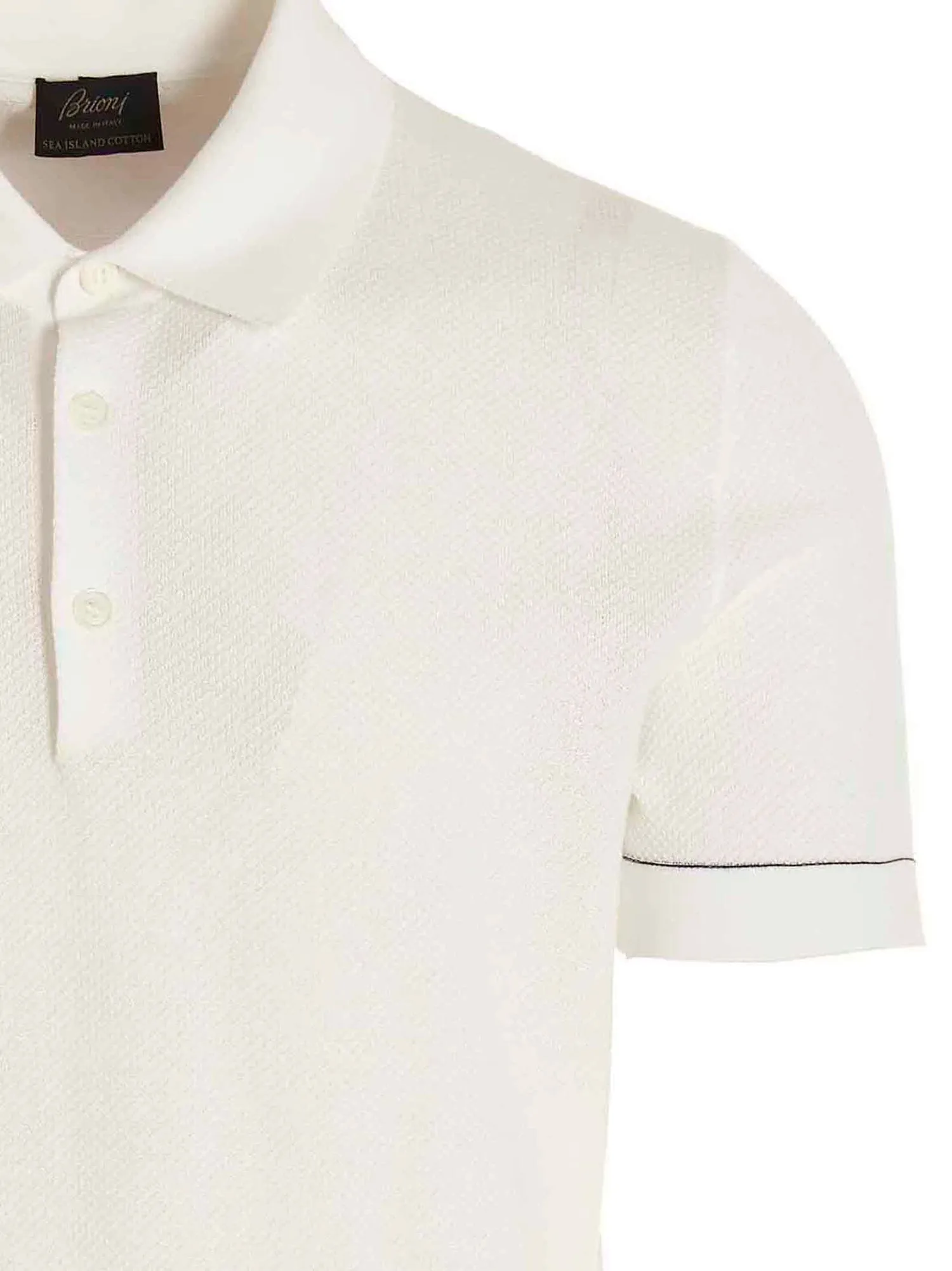 Brioni    Brioni Cotton Polo Shirt