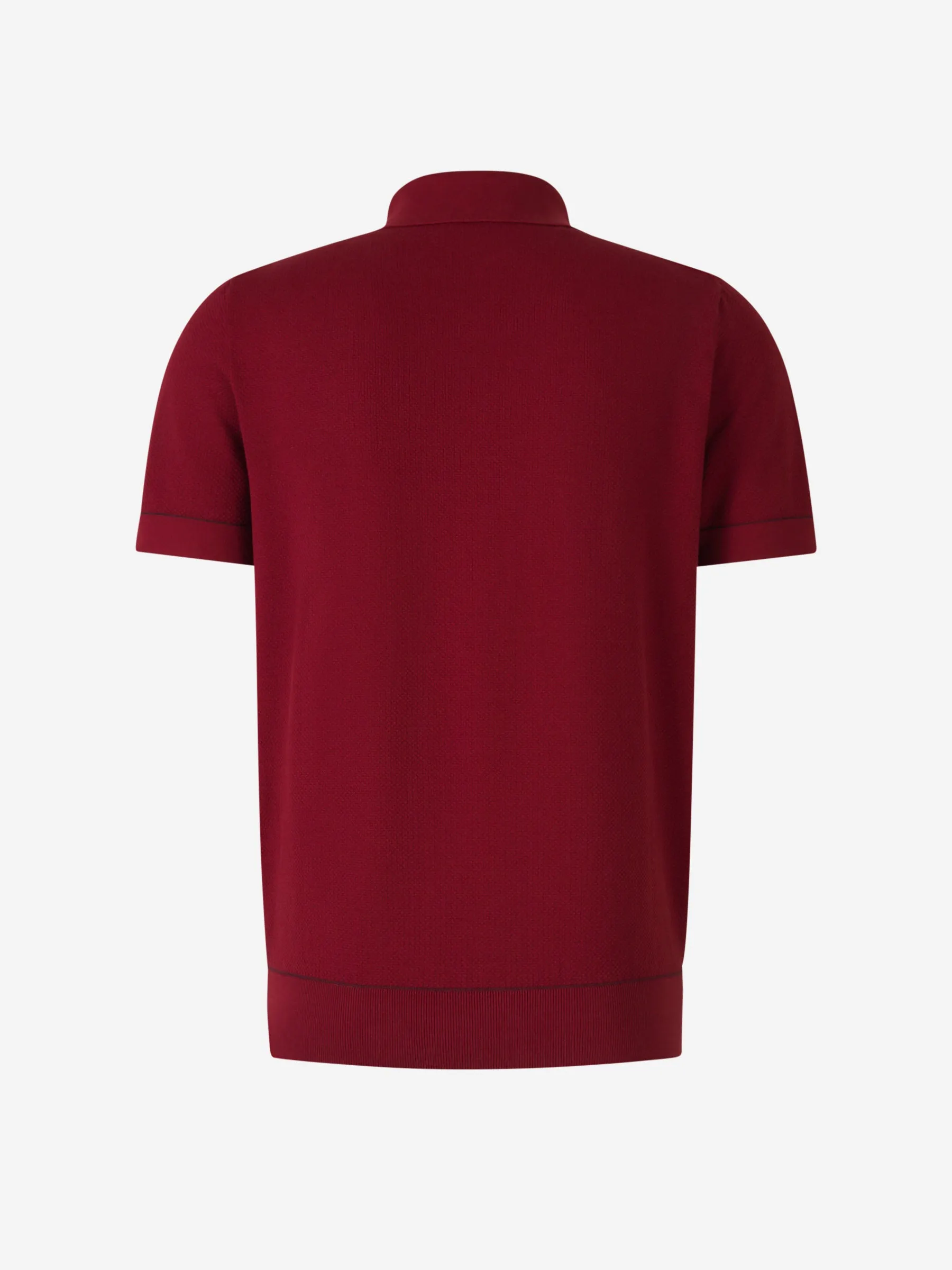 Brioni Sea Island Piqué Polo 