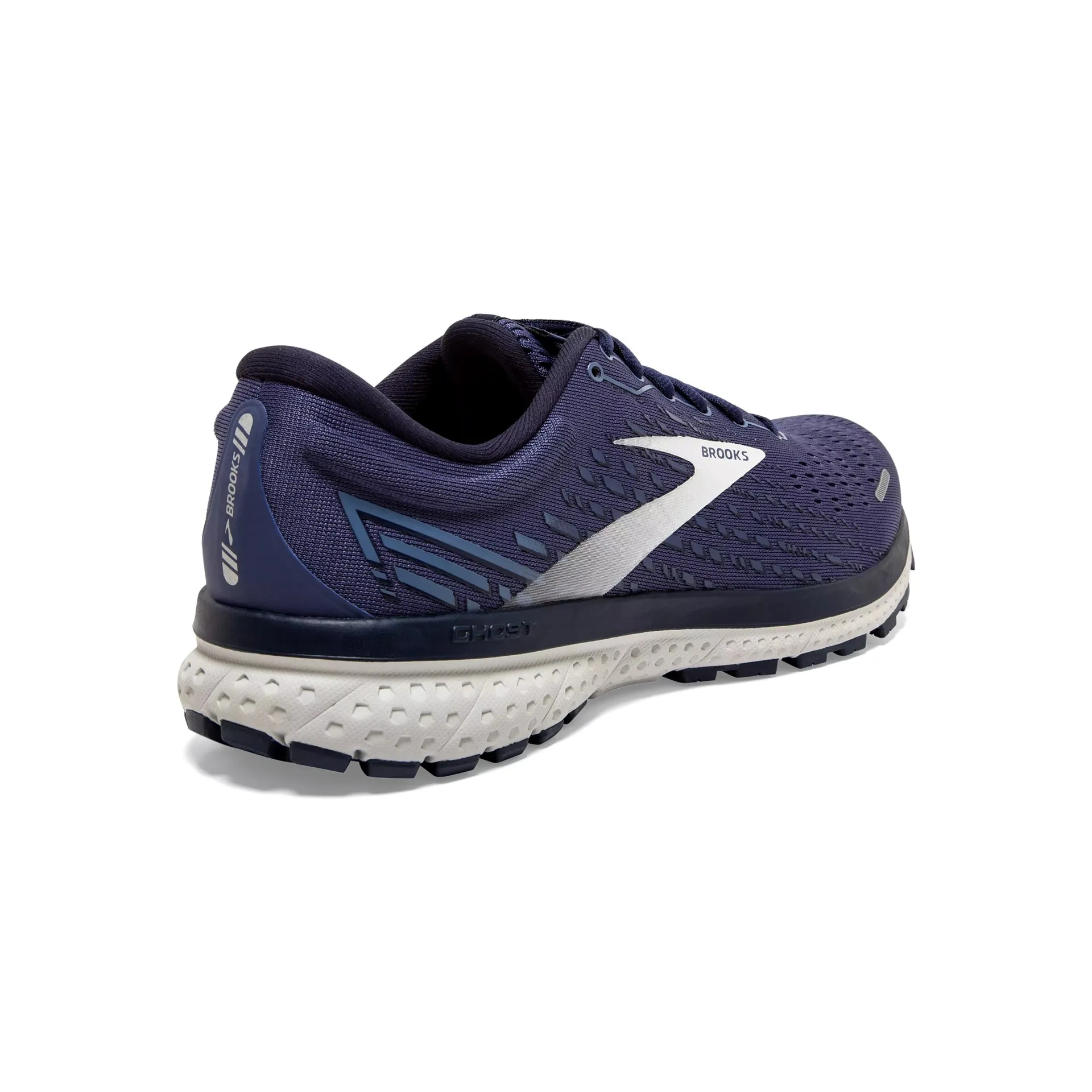 Brooks Mens Ghost 13 Running Shoe- Deep Cobalt/Grey/Navy