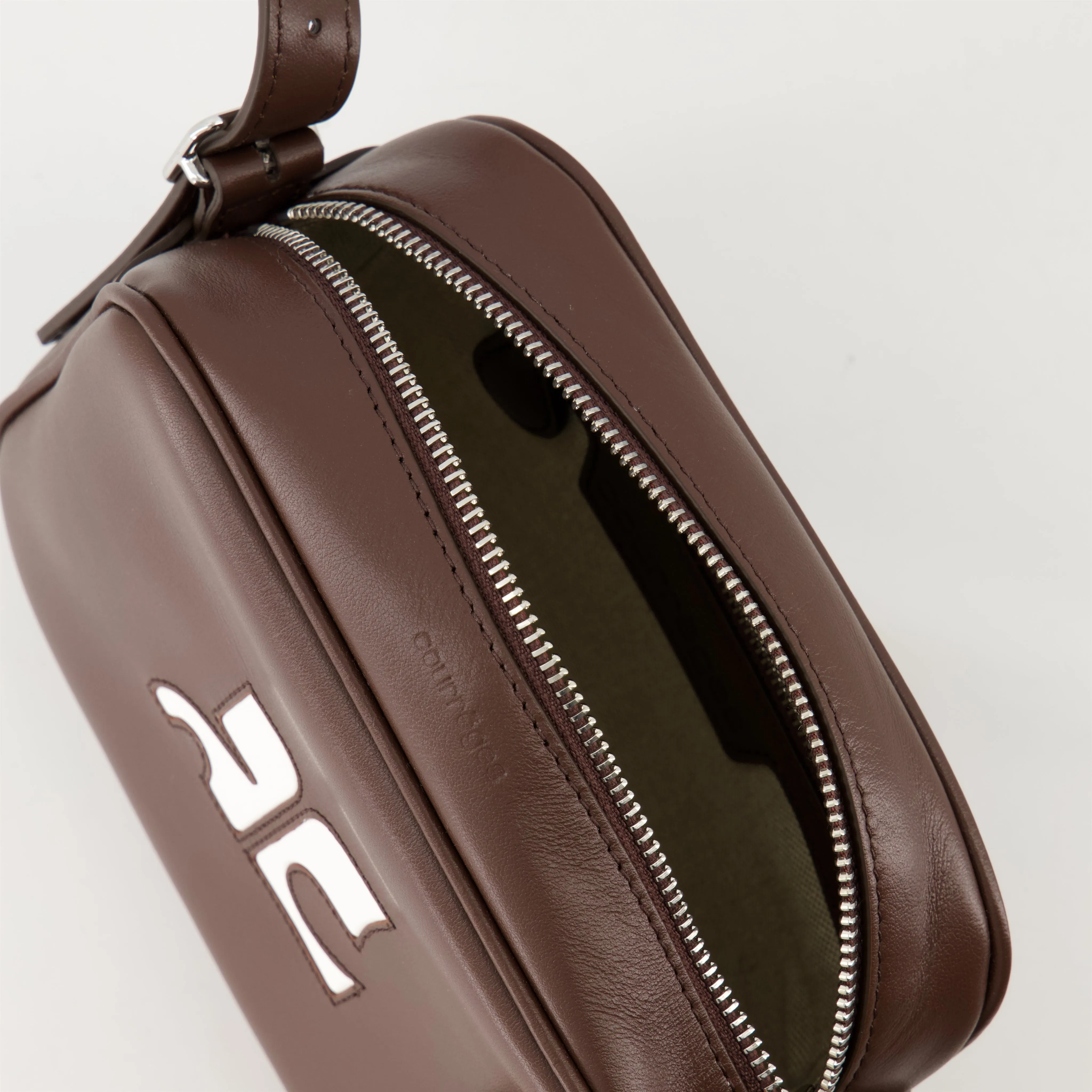 Brown Leather Camera Bag