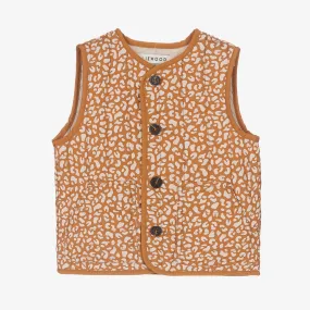 Brown Leopard Print Gilet