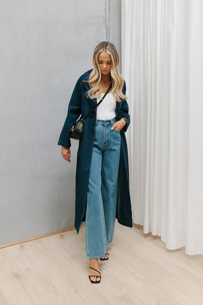 Brylee Jacket - Dark Denim