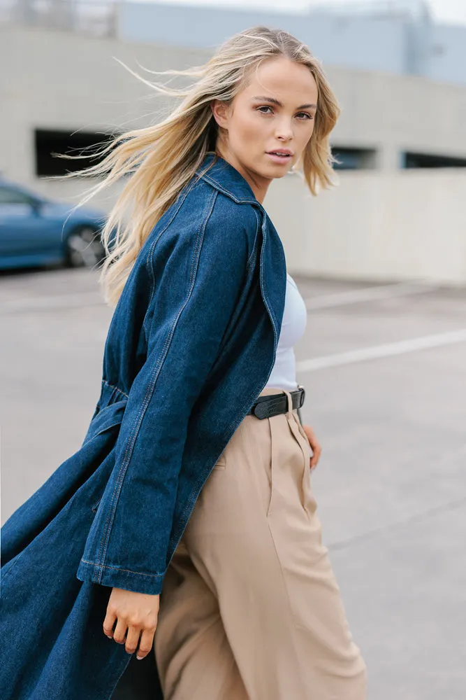 Brylee Jacket - Dark Denim
