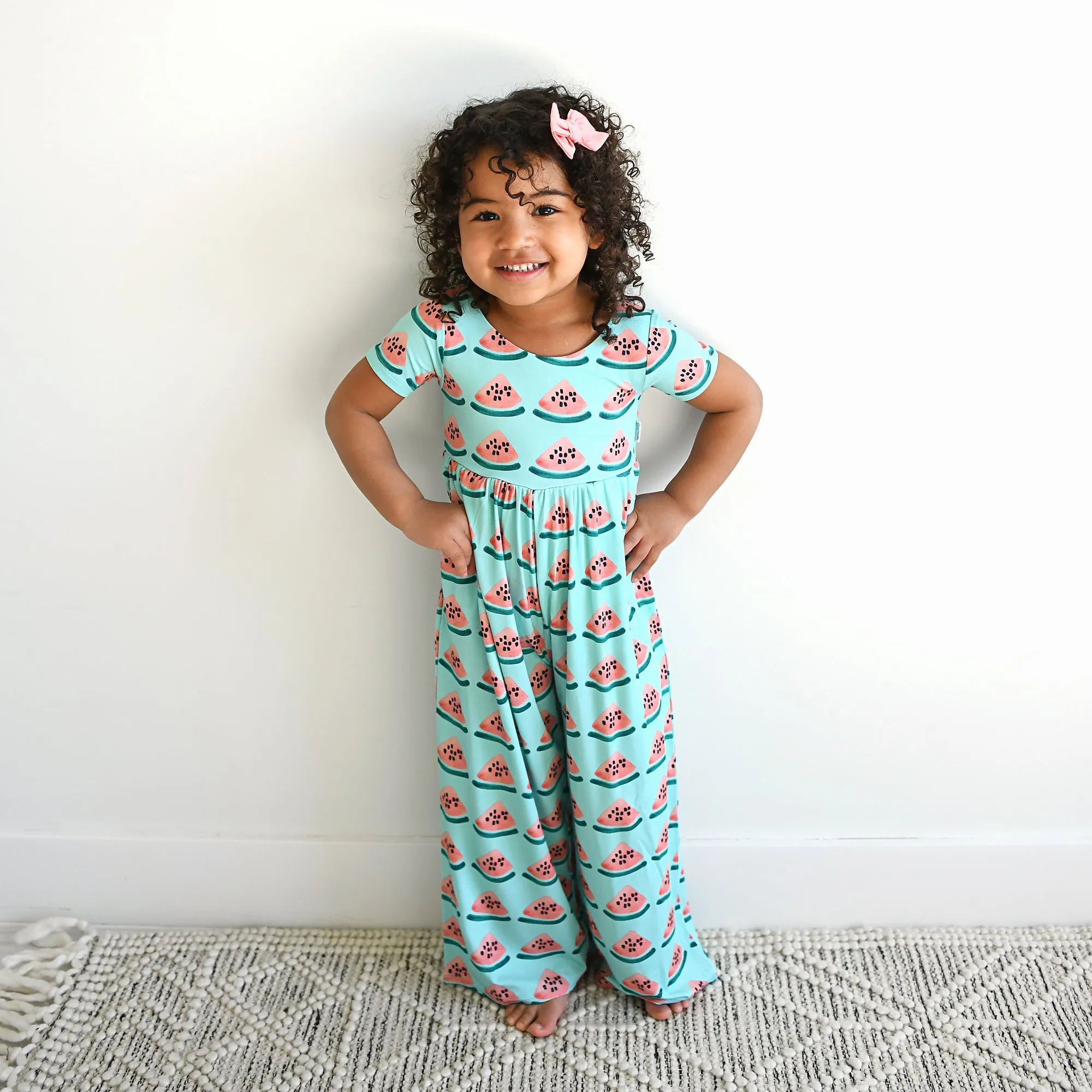 Cameron Watermelon ROMPER