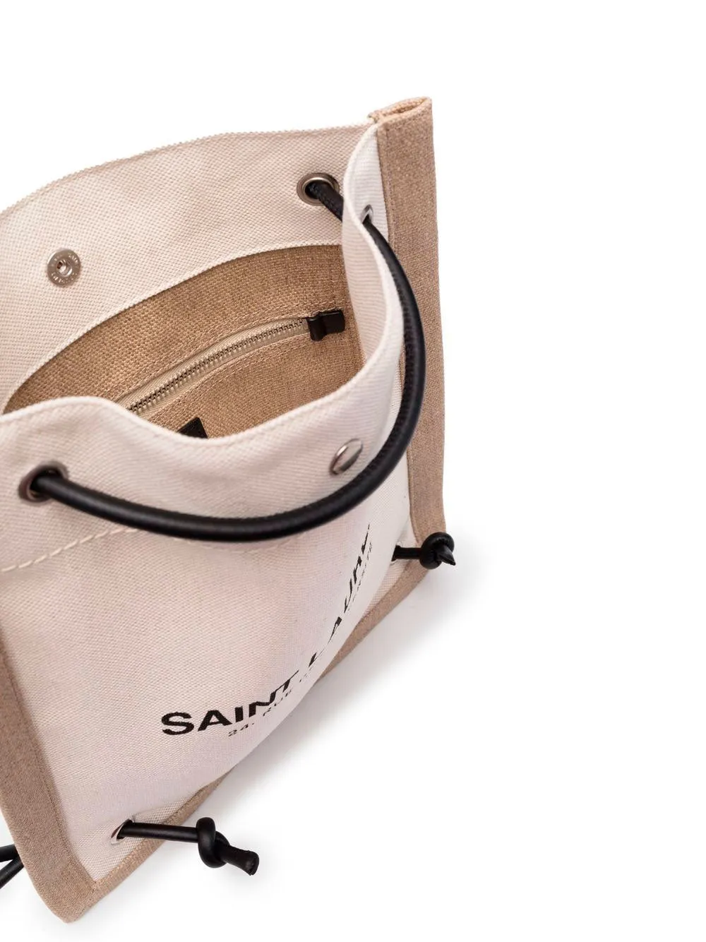 Canvas drawstring backpack