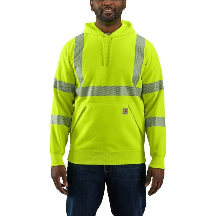 Carhartt Men's Big Hi-Vis Class 3 Pullover Hoodie