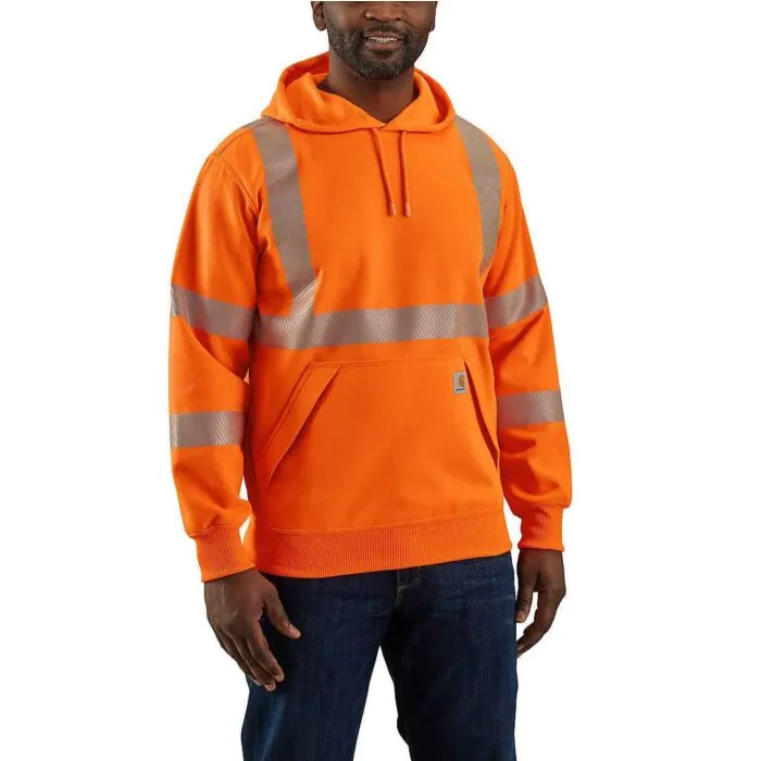 Carhartt Men's Big Hi-Vis Class 3 Pullover Hoodie