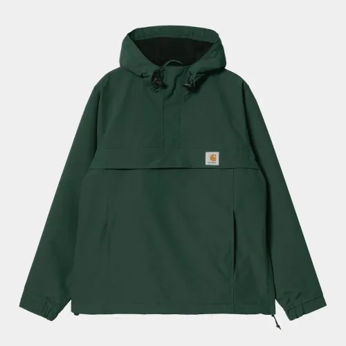 Carhartt WIP Nimbus Half Zip Pullover Jacket Grove Green