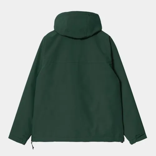 Carhartt WIP Nimbus Half Zip Pullover Jacket Grove Green