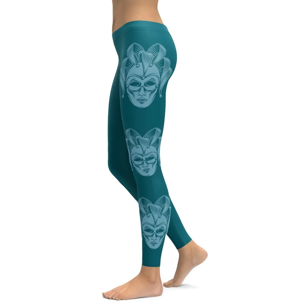 Carnival Mask Leggings